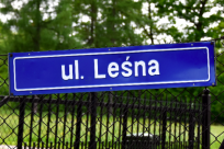 ul. Leśna w Puńcowie